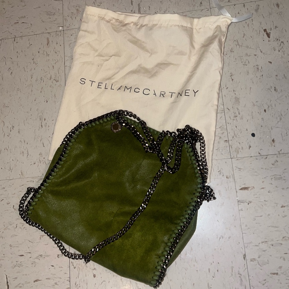 Stella McCartney Green Small Falabella Bag